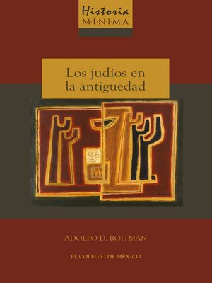 cover image of Historia mínima de los judíos en la antigüedad